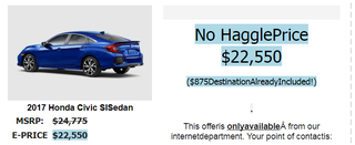 Illustration for article titled You Can Finally Get A Great Deal On A Honda Civic Si